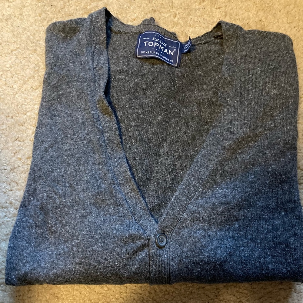 Topman cotton-blend cardigan (x-small)